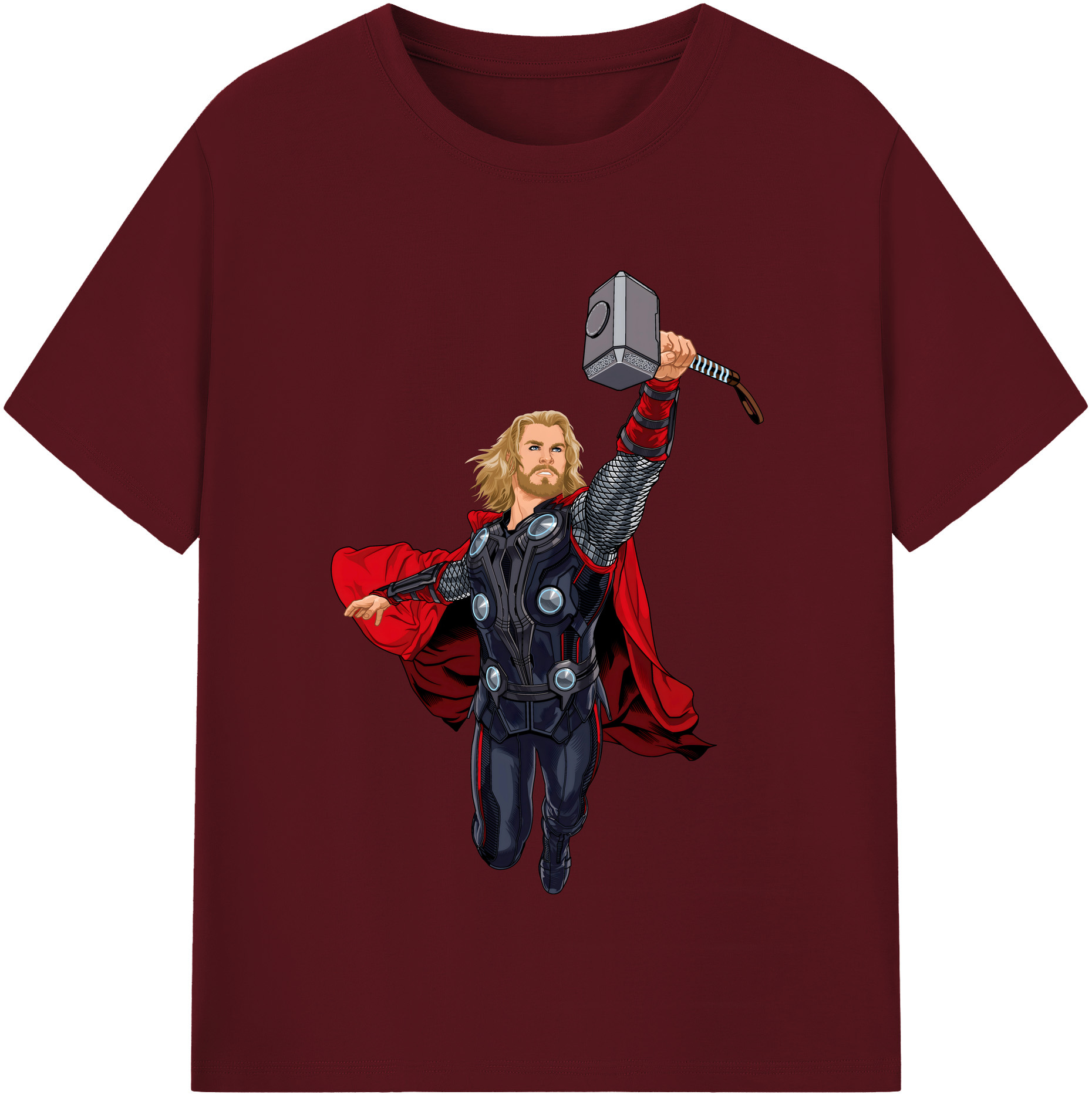 （画像用） アベンジャーズ The Avengers 綿100％半袖Tシャツ（フロントプリント）